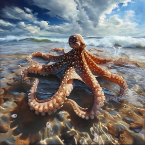 Octopus by unique saga